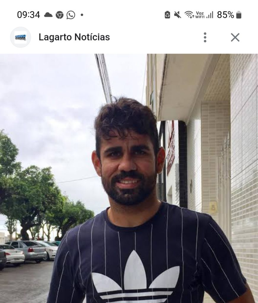 Sergipano Diego Costa desembarca em Porto Alegre para reforçar o Grêmio na temporada 2024