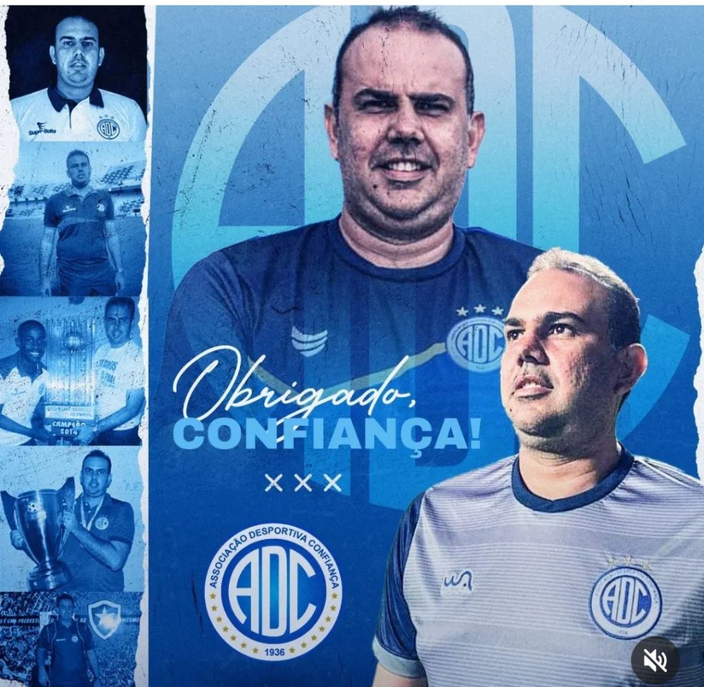 Gerente de futebol Clei Sá deixa Confiança após década e meia de dedicação
