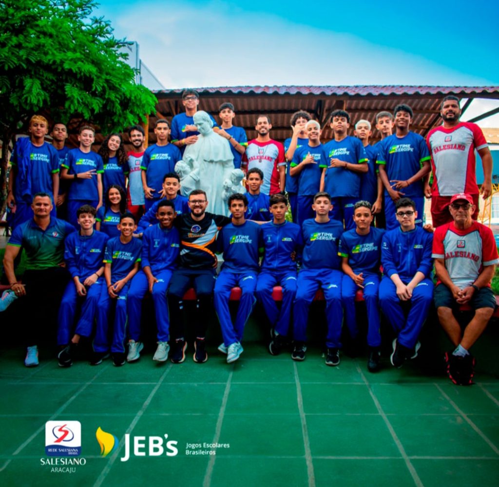 Equipes esportivas do Salesiano Aracaju representarão Sergipe nos Jogos Escolares Brasileiros