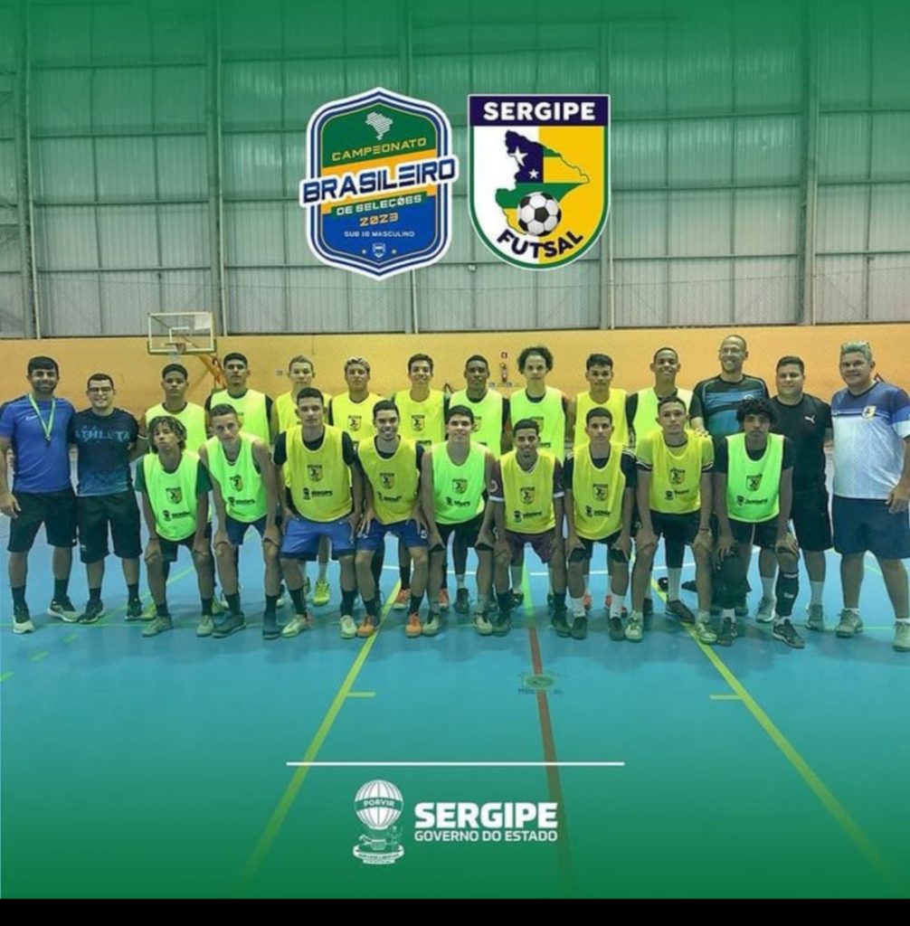 Seleção Sergipana conhece adversários no Campeonato Brasileiro de Seleções Sub-18