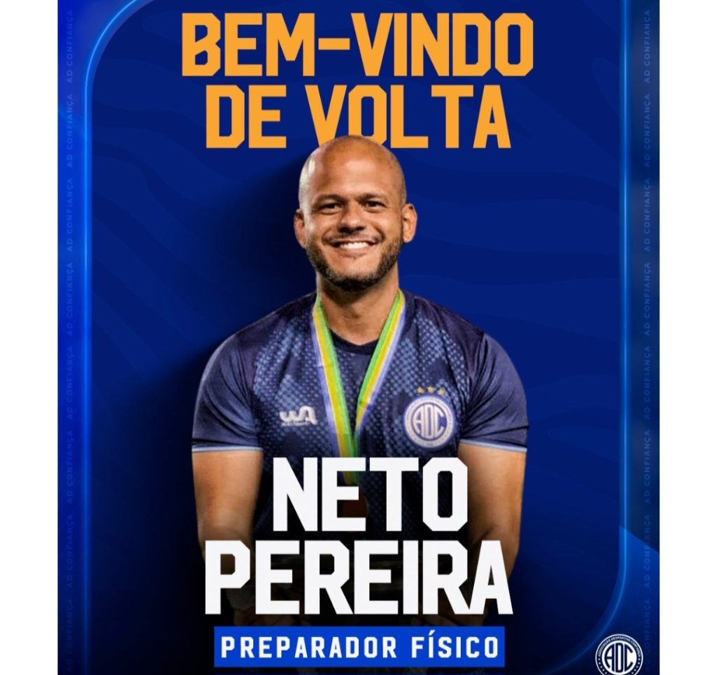 Neto Pereira retorna ao Confiança e é o novo preparador físico do clube