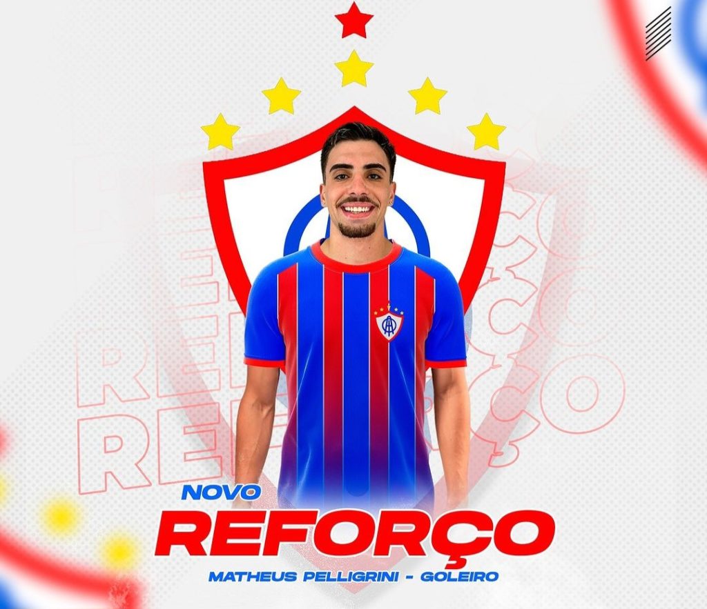 Itabaiana contrata goleiro que começou nas categorias de base do Palmeiras