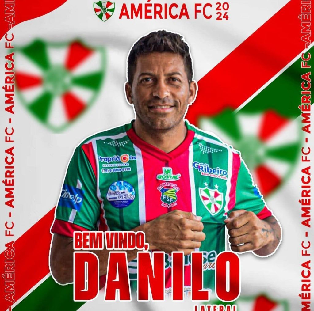 Danilo retorna ao América de Propriá para temporada 2024 do Campeonato Sergipano