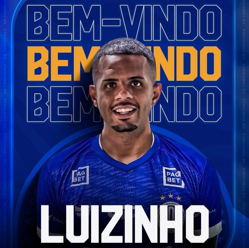 Confiança acerta a contratação do atacante Luizinho