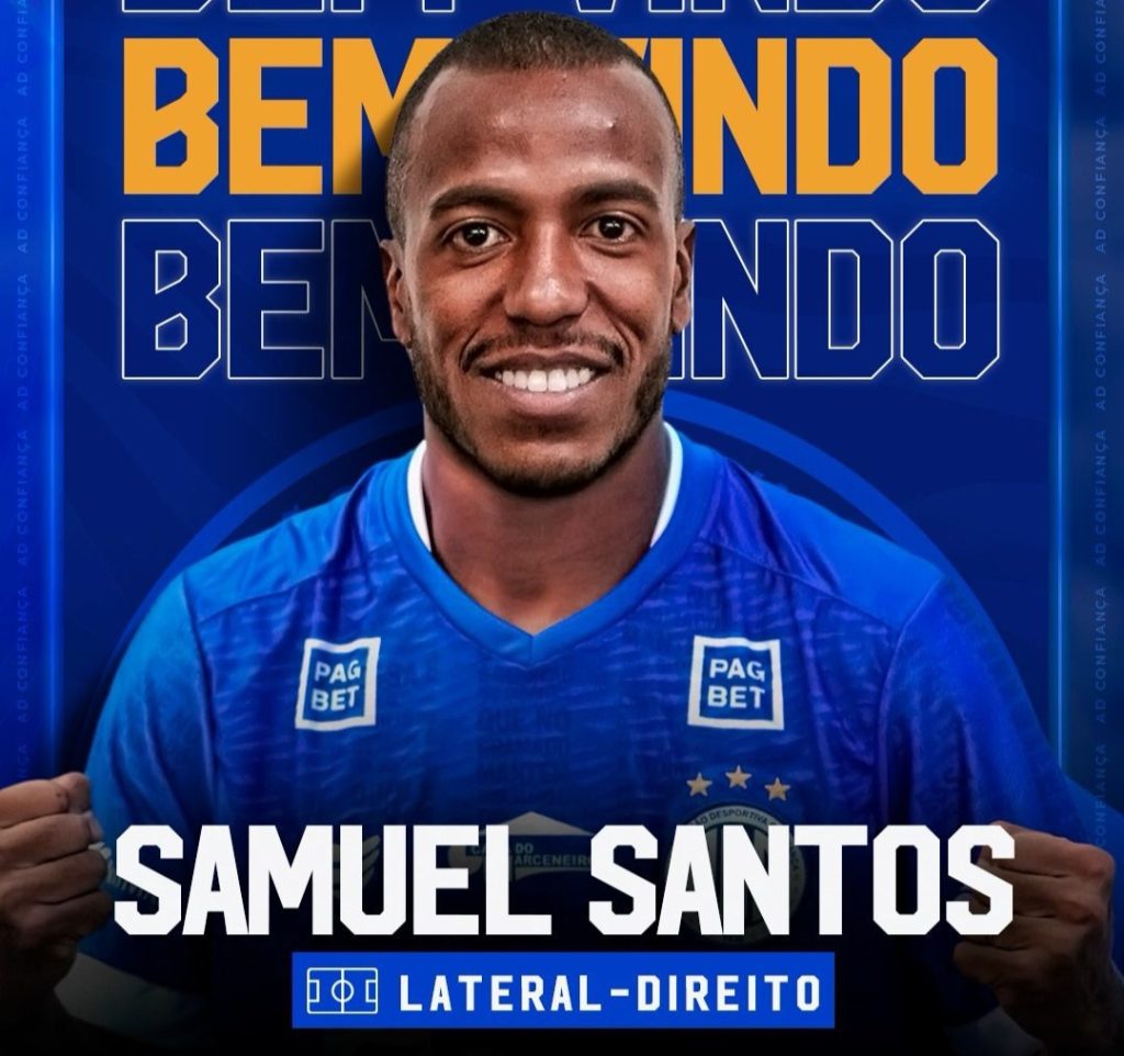 Confiança contrata o lateral-direito Samuel Santos