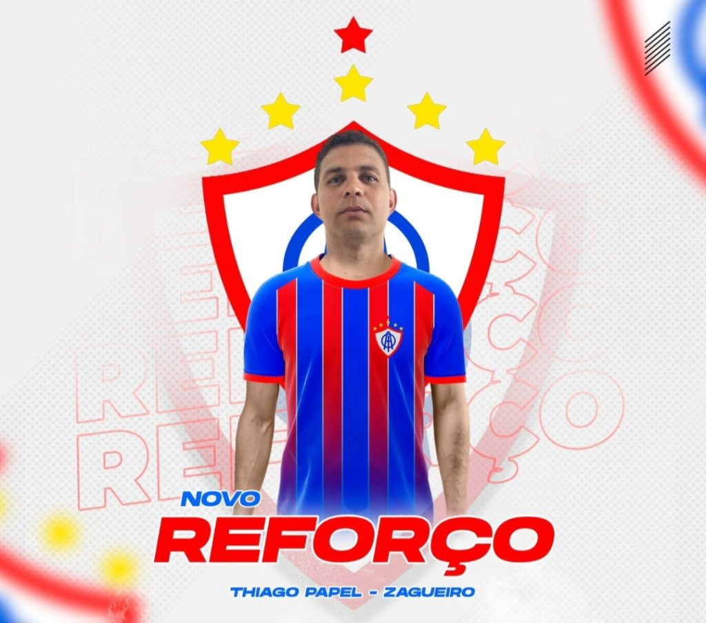 Thiago Papel é o novo reforço do Tricolor