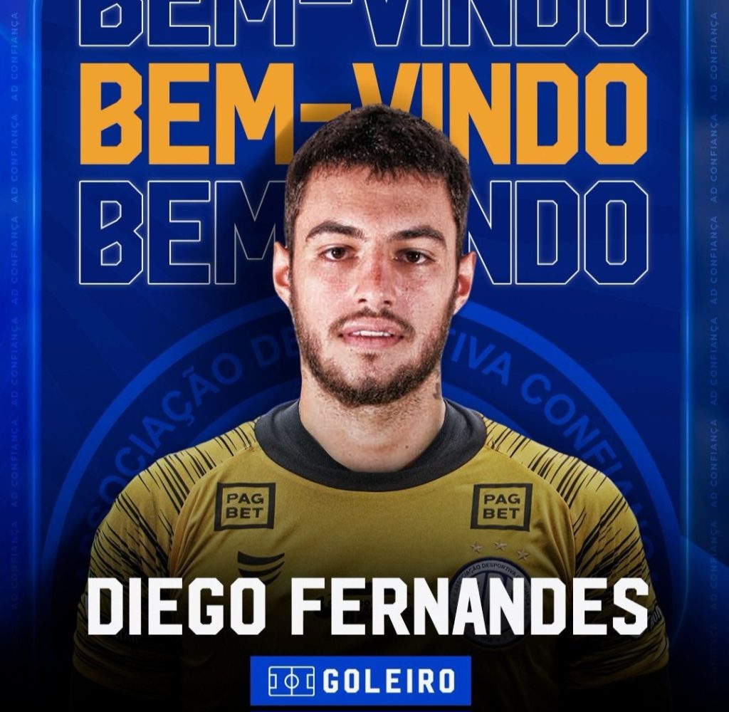 Confiança contrata o goleiro Diego Fernandes