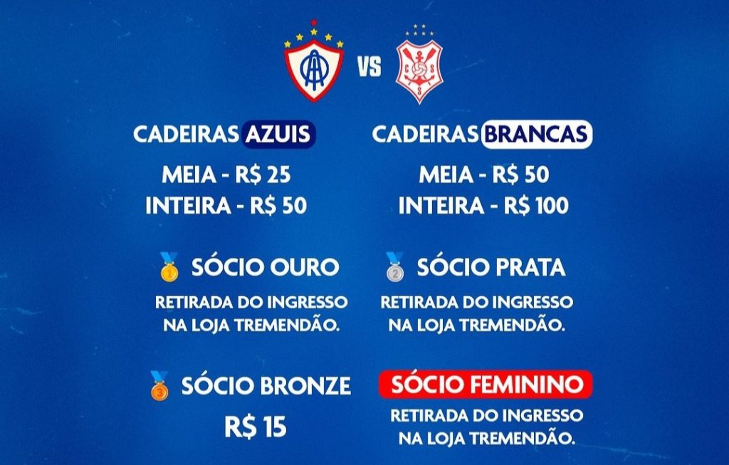 Ingressos para o primeiro clássico do ano disponíveis na Loja Tremendão: Garanta Já o Seu e não perca este confronto histórico