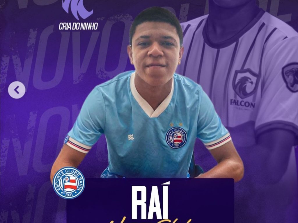 Do Ninho para o Mundo! Crias da base do Falcon, Sávio e Raí, chegam a clubes da primeira divisão do Brasileirão