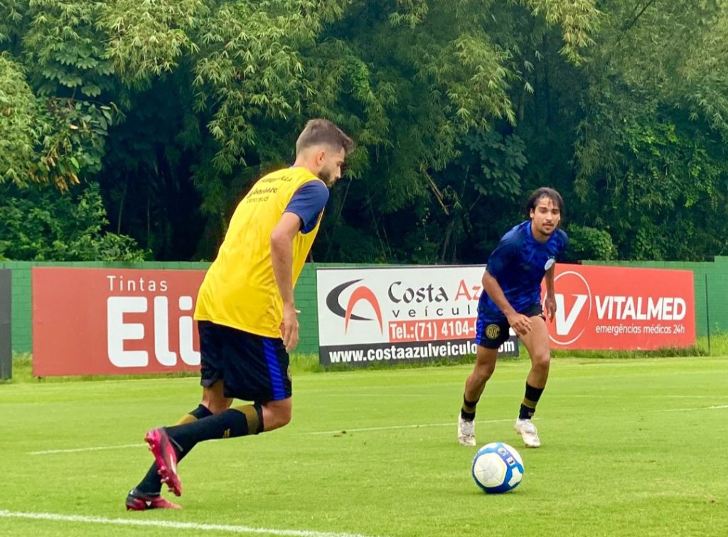 *No CT do Vitória, Confiança faz último treino antes de enfrentar o Sampaio Corrêa*