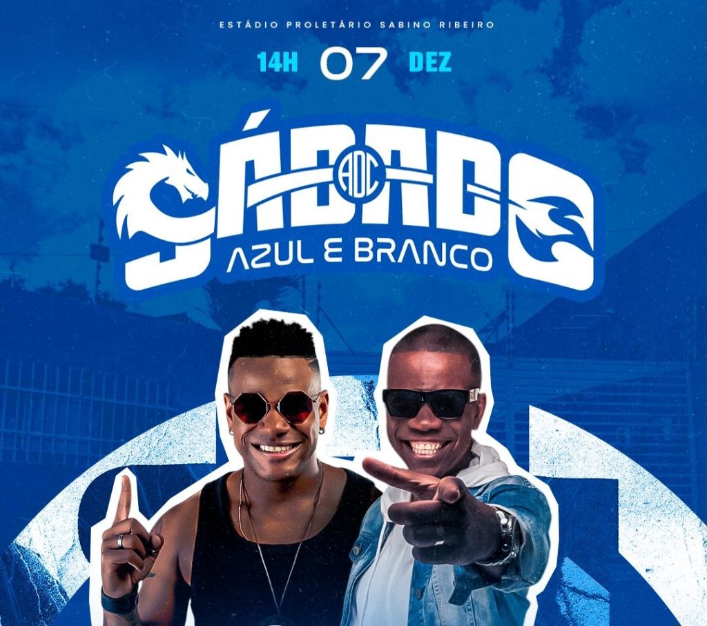 Sábado Azul e Branco: Confiança anuncia festa de abertura da temporada