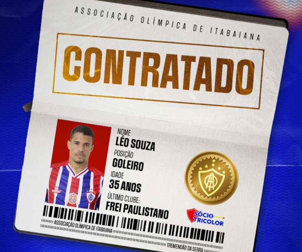 Itabaiana contrata goleiro que jogou no Frei Paulistano