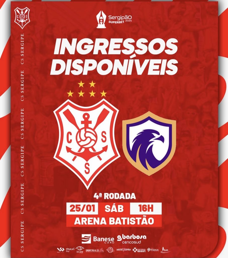 “Sócios-torcedores têm vantagens exclusivas para assistir Sergipe x Falcon no próximo sábado”