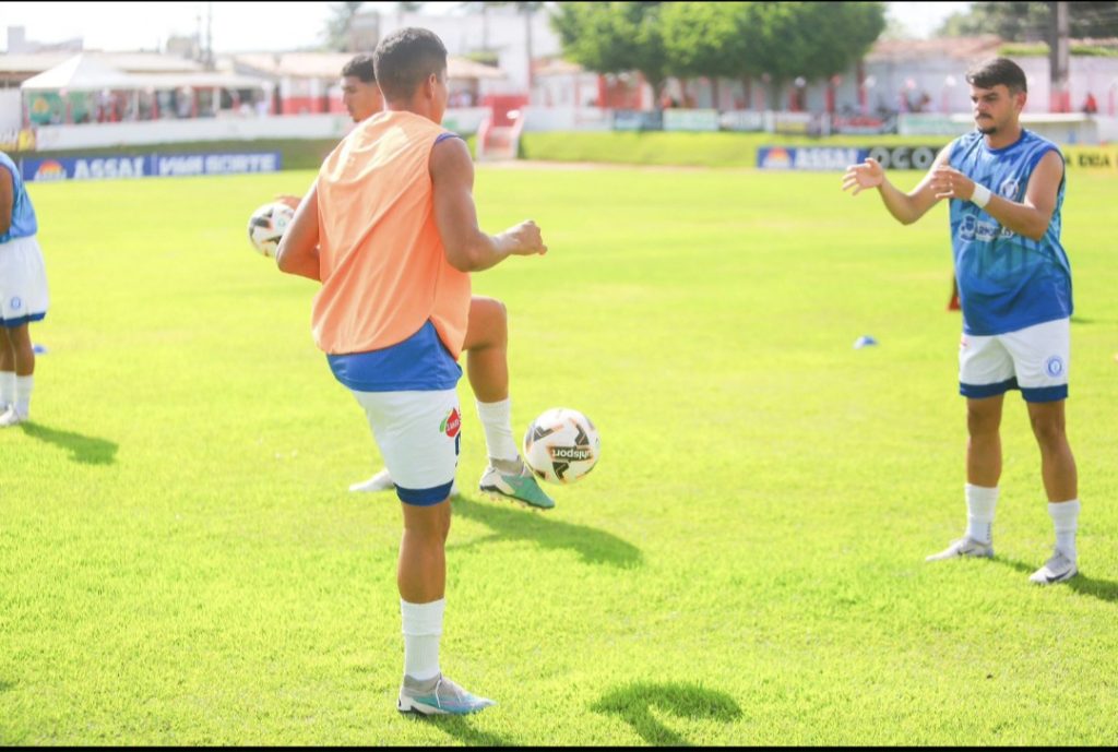 Treinamento intenso do Carmópolis para o próximo desafio no Campeonato Sergipano