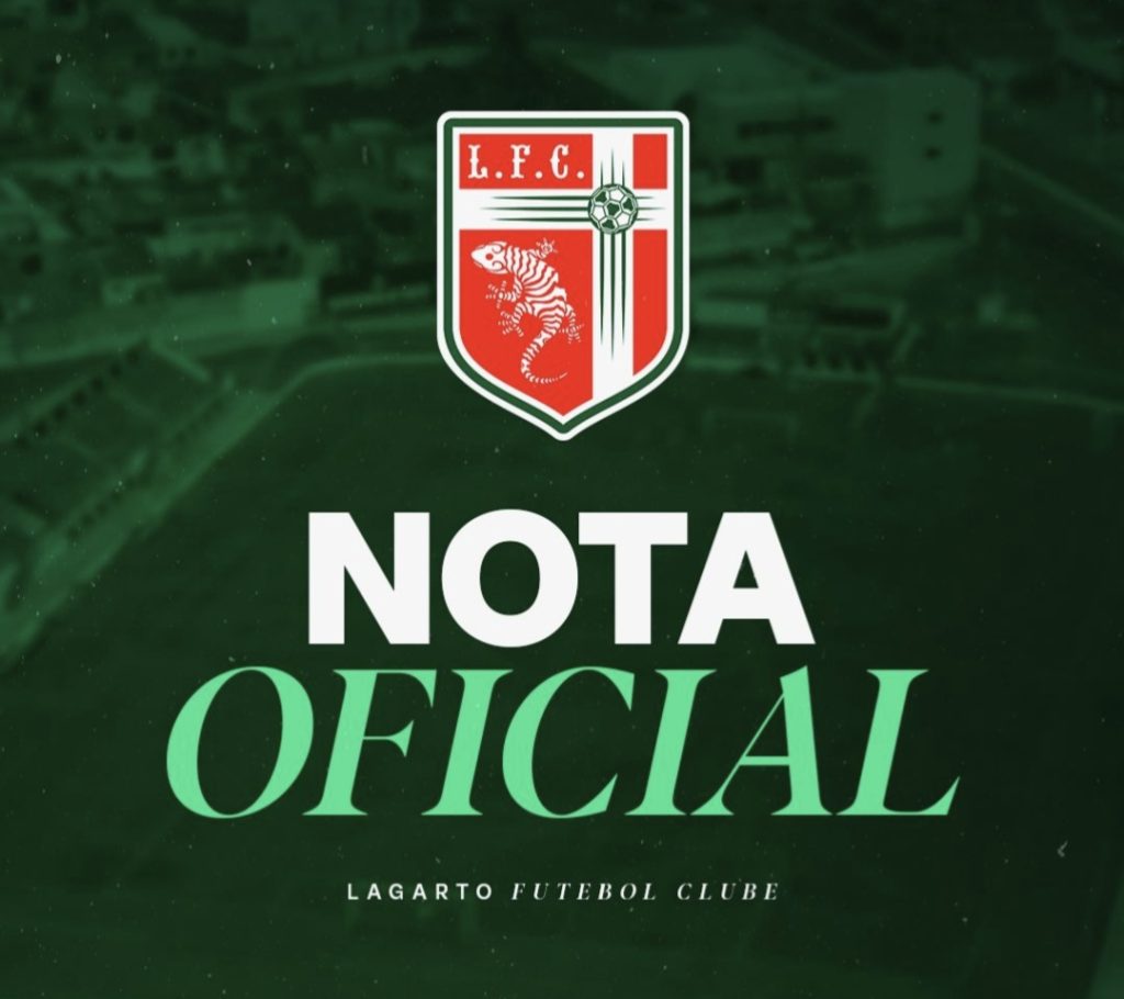 Lagarto comunica a saída do técnico Marcinho