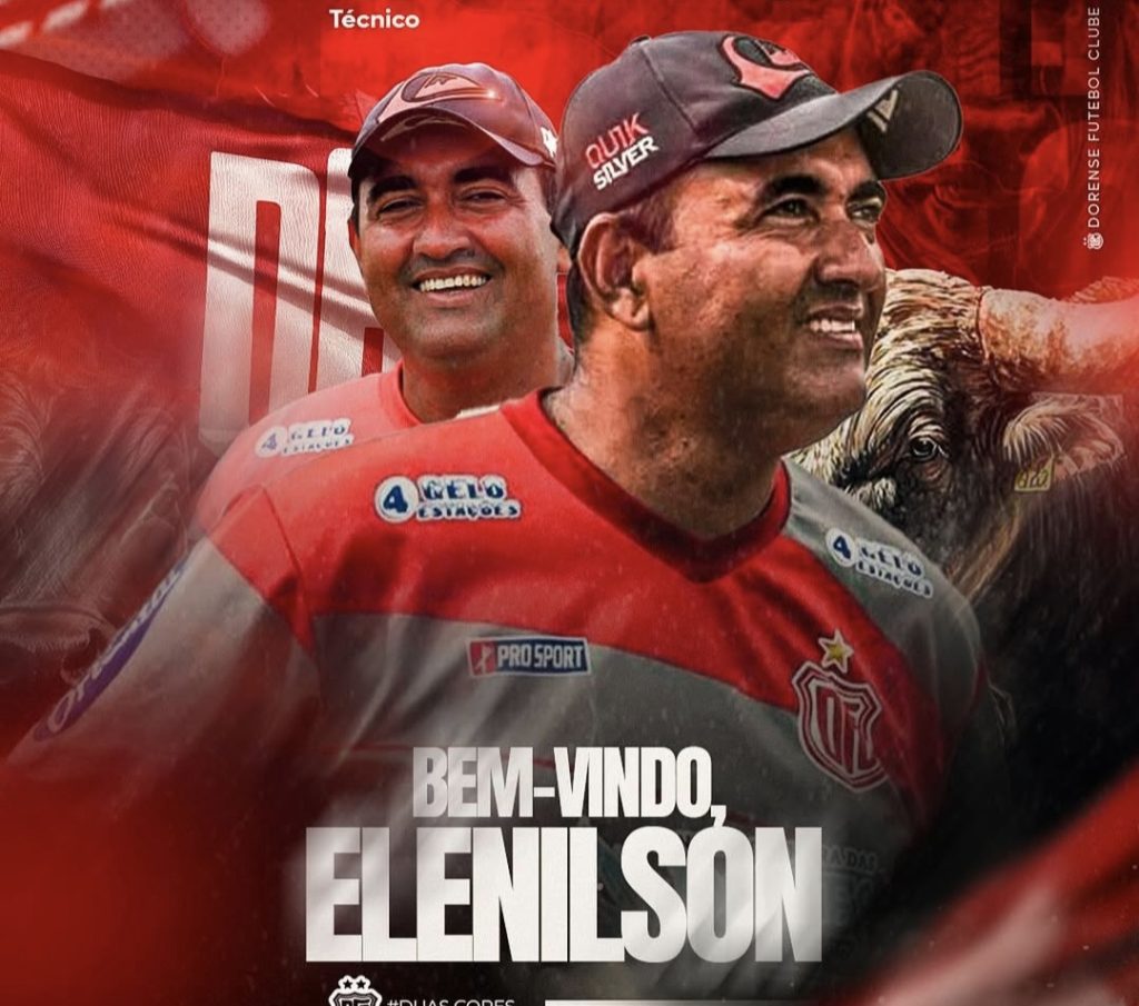 Elenilson Silva retorna ao Dorense para comandar equipe no Campeonato Sergipano