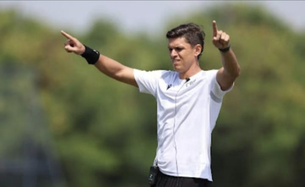 Árbitro da FSF participa de treinamento para profissionais da elite do futebol brasileiro