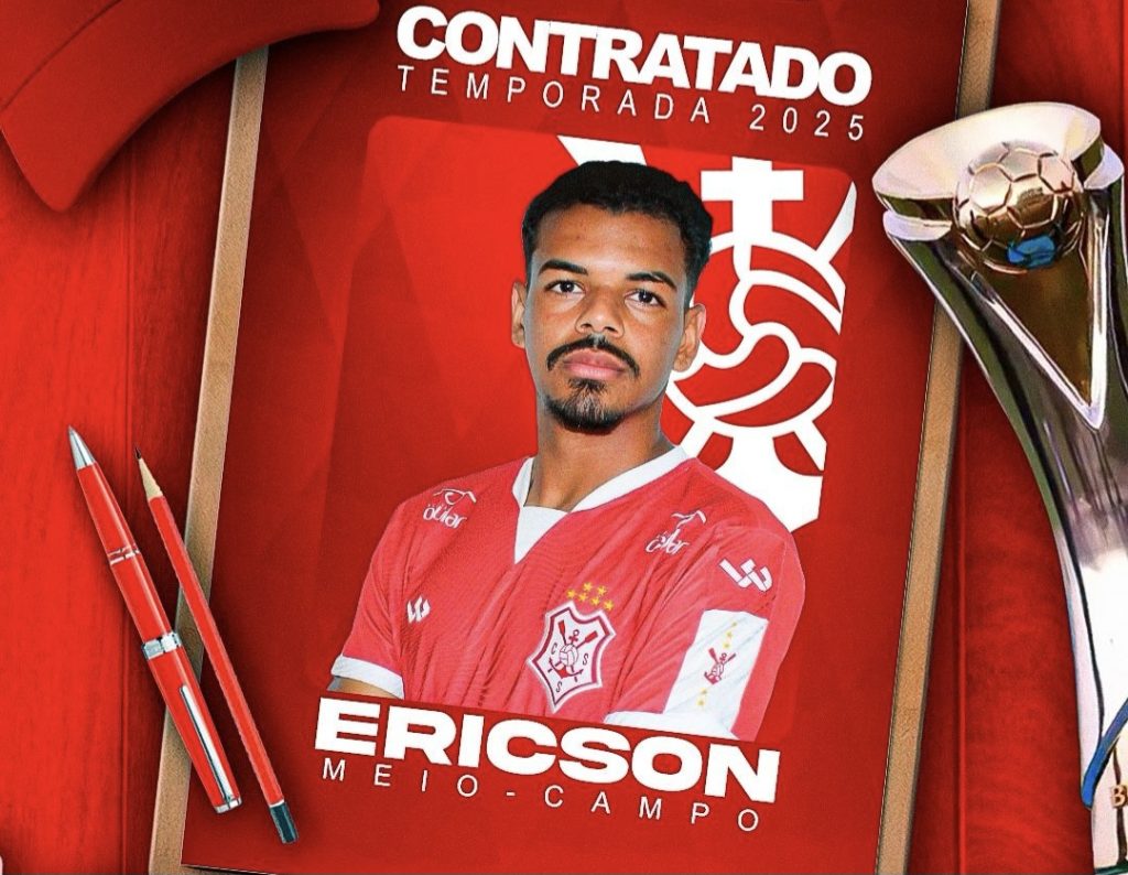Sergipe contrata meia Ericson para reforçar elenco na Série D 2025