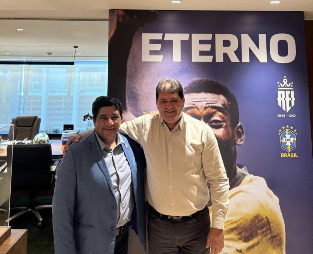 FSF fortalece laços com a CBF e anuncia presença de Ednaldo Rodrigues na inauguração do CT FIFA em Sergipe