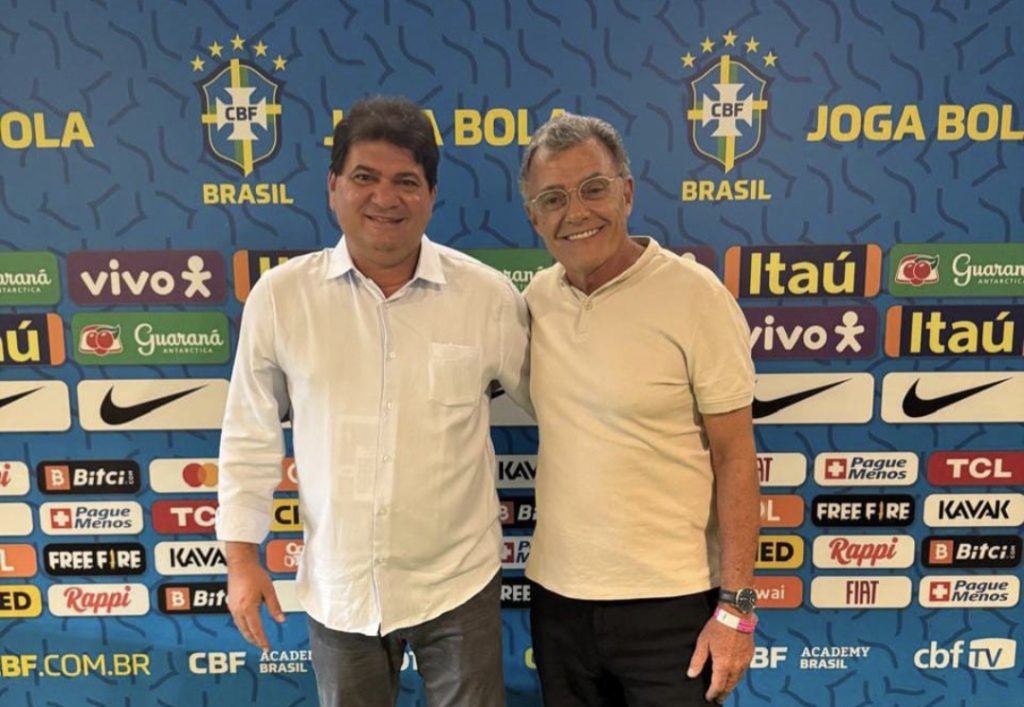 Presidente da FSF participa de encontro com o presidente da CBF