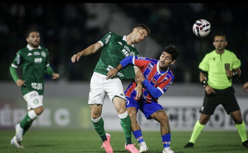 Itabaiana luta, mas é superado pelo Guarani em Campinas