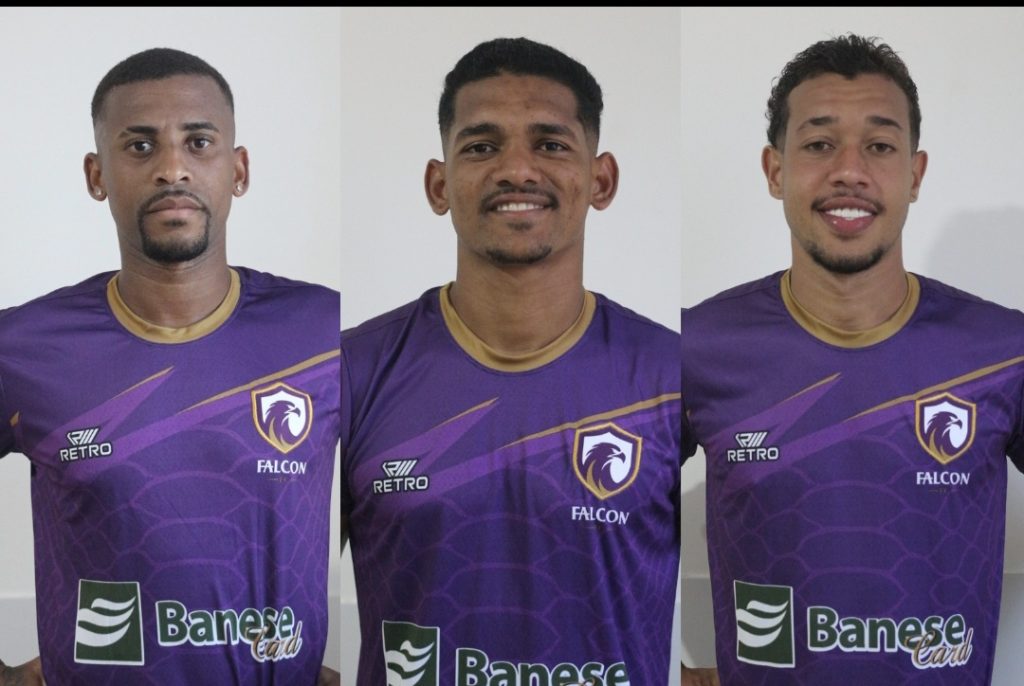 Falcon apresenta mais três reforços para a Copa Governador do Estado