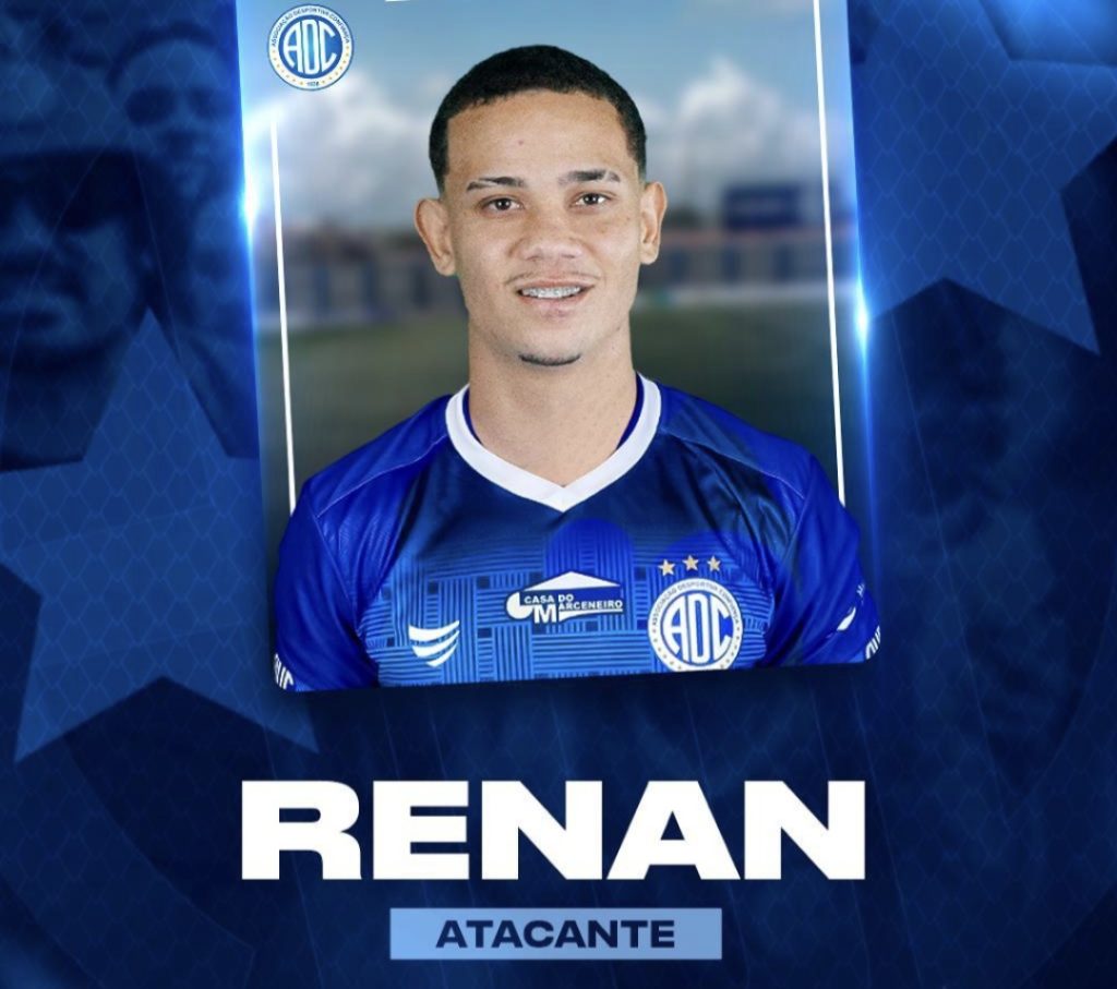 Atacante Renan é o novo reforço do Confiança