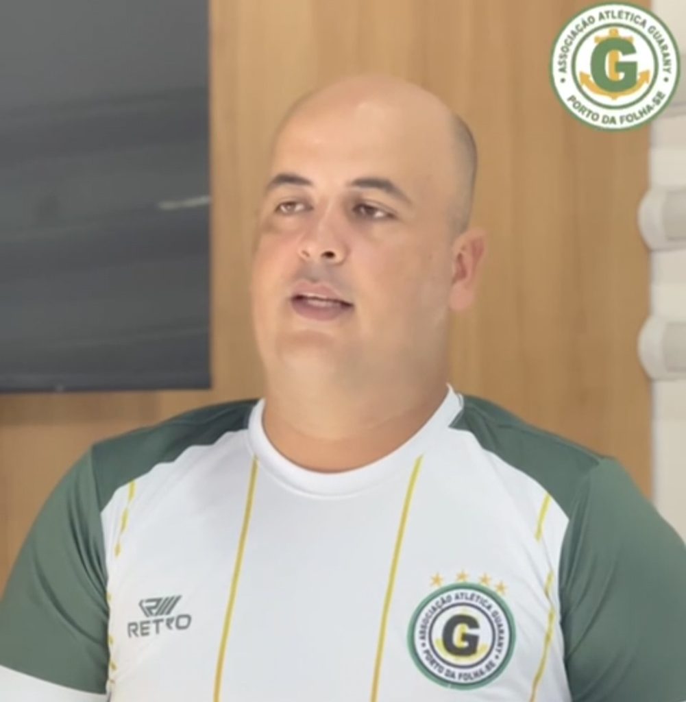 Chapa “Renovação e Transparência” apresenta Cleynan Lima como candidato à presidência do Guarany de Porto da Folha