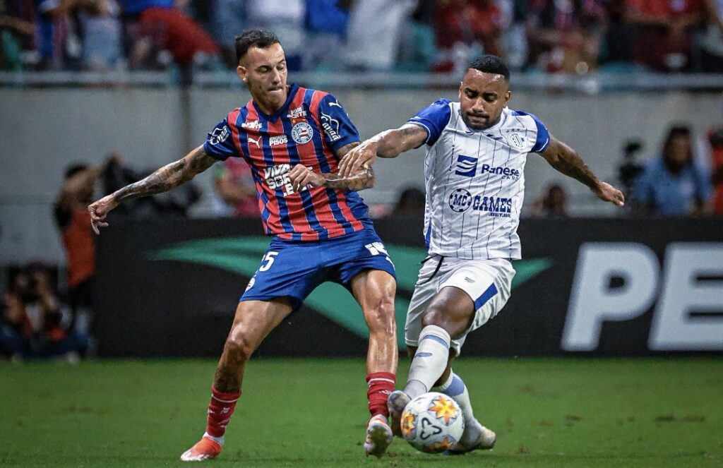 Bahia goleia Confiança por 5 a 0, mas Dragão faz história ao disputar final da Copa do Nordeste após mais de cinco décadas