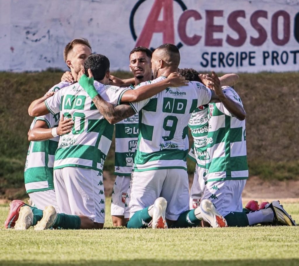 Lagarto goleia Dorense por 5 a 1 e sobe para vice-liderança do Campeonato Sergipano 2026