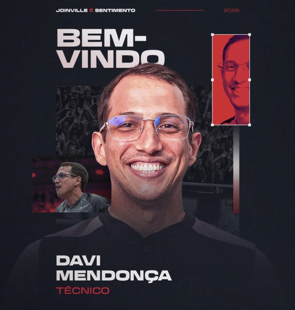 Sergipano Davi Mendonça é o novo técnico do JEC/Krona Futsal