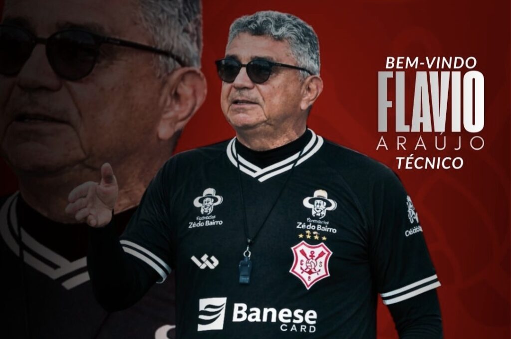 Sergipe oficializa Flávio Araújo, técnico com 6 acessos, para buscar vaga na Série C