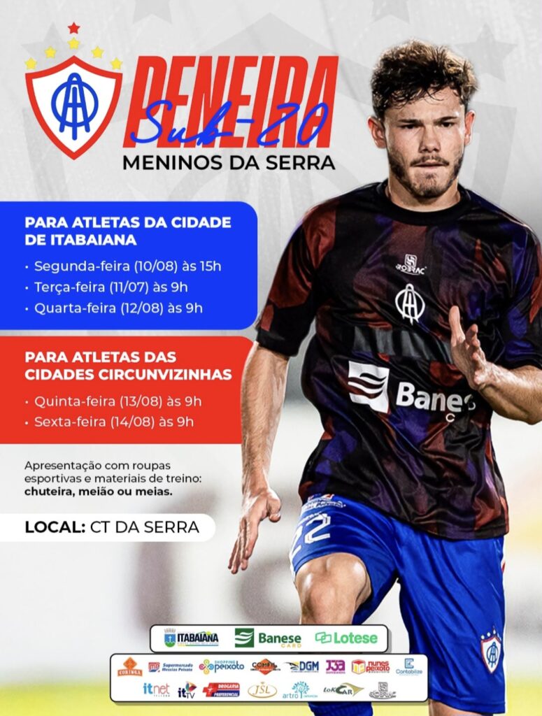 Itabaiana abre peneira para descobrir novos talentos para o Sub-20