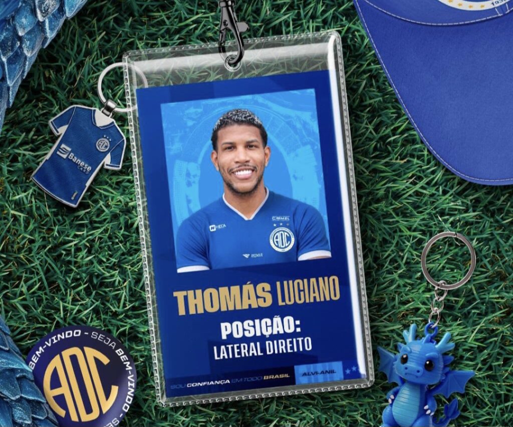 Confiança reforça lateral-direito com a chegada de Thomás Luciano para 2027 Confiança reforça lateral-direito com a chegada de Thomás Luciano para 2027
