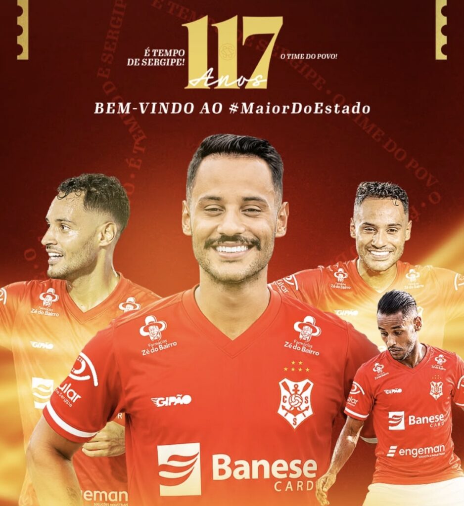 Sergipe anuncia Mateus Gonçalves como reforço para a temporada 2027 Sergipe anuncia Mateus Gonçalves como reforço para a temporada 2027