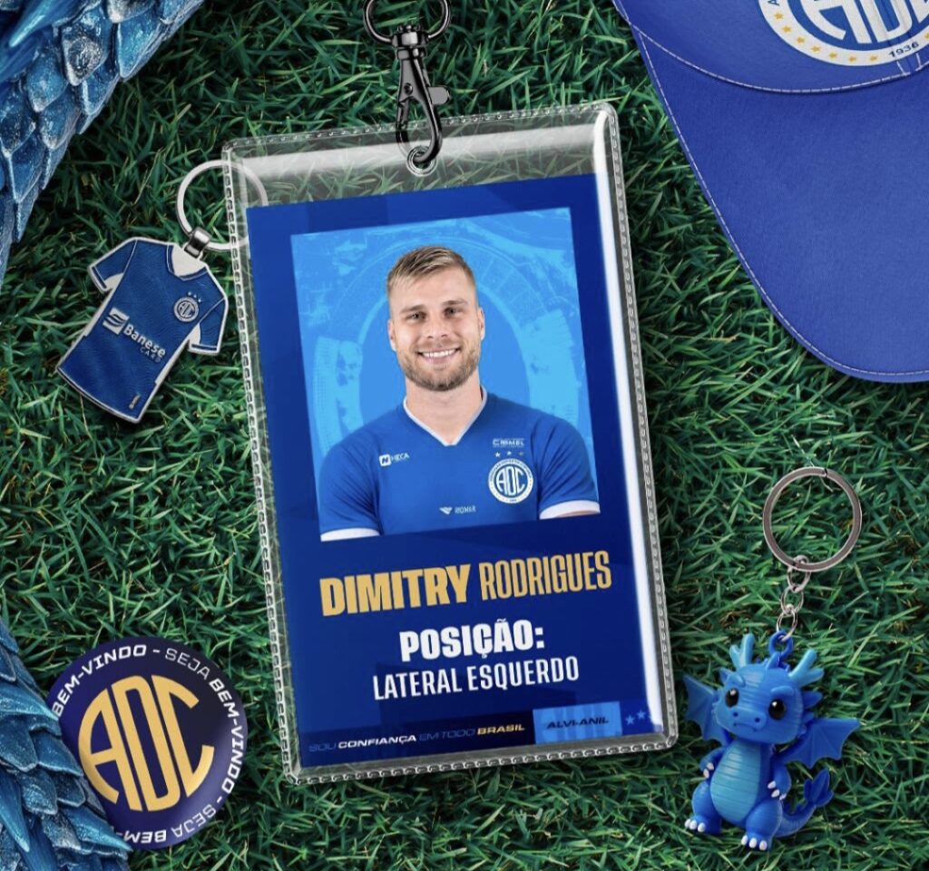 Lateral-esquerdo Dimitry é o novo contratado do Confiança