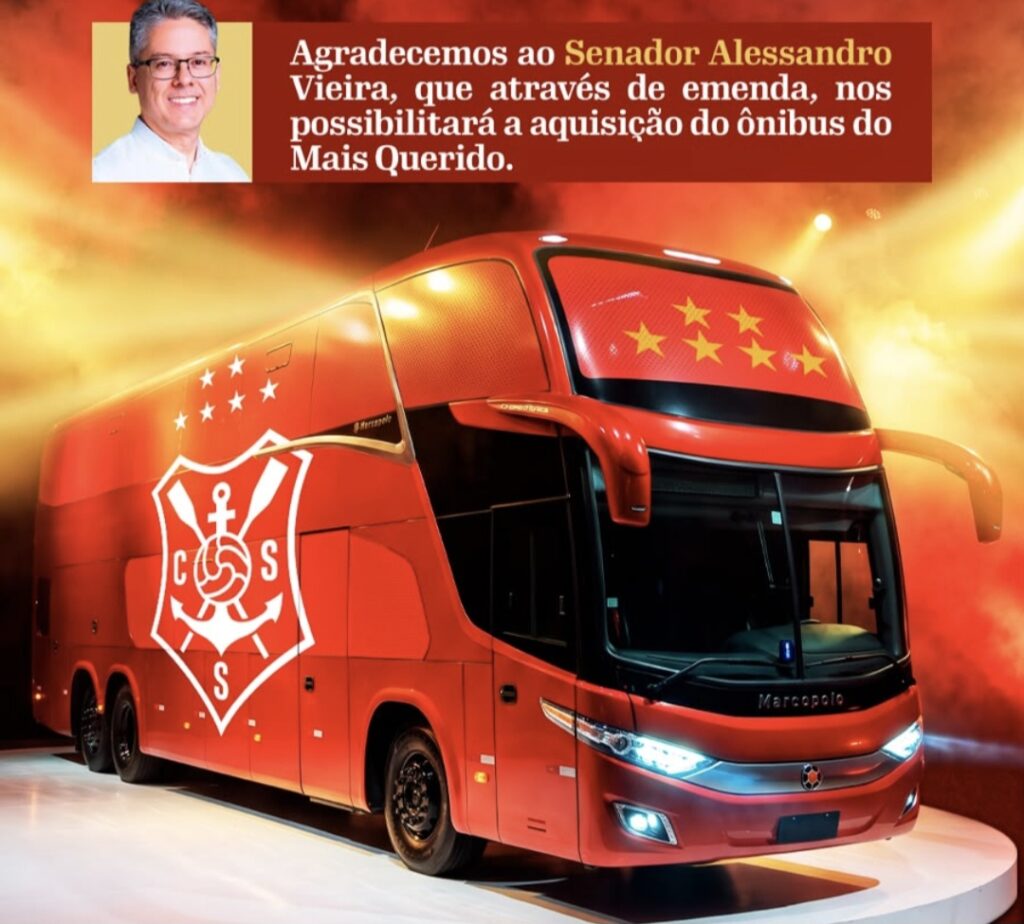 Sergipe anuncia aquisição de ônibus com recursos articulados pelo senador Alessandro Vieira